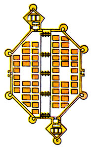 Город в форме многоугольника. Франческо ди Джорджио (около 1490 г.)