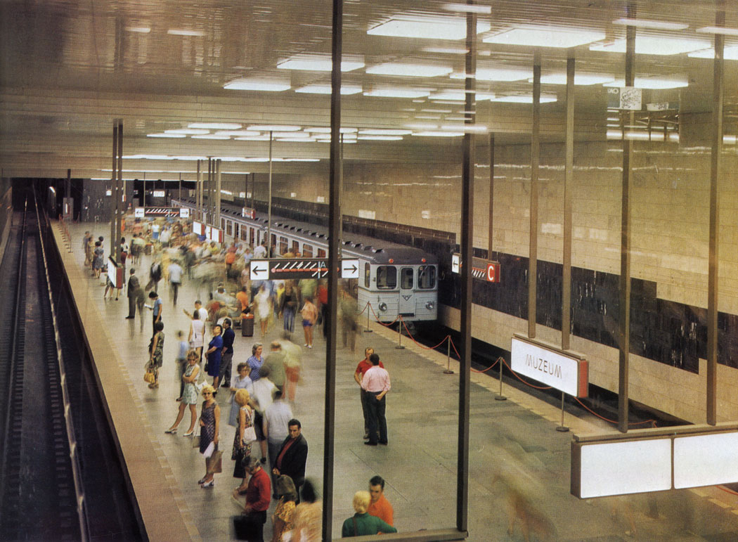 The Metro is the greatest project of all times in the layout of Prague lines of communication. Building work was begun in 1967. The Museum Station was opened on 9 May 1974 when part of Line  began operating.