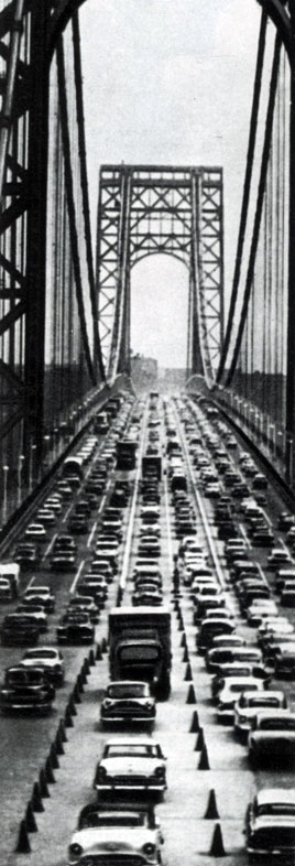 Нью-Йорк. Мост Джорджа Вашингтона - начало северо-западных парковых дорог