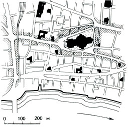 План площади св. Павла в Лондоне перед началом второй мировой войны