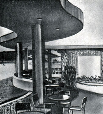 Ресторан в Пампульи, 1942 г.