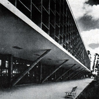 Международная выставка в честь 400-летия Сан-Паулу, 1951 - 1954 гг. Павильон штатов