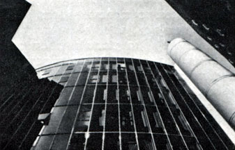 Здание Центрального Комитета Французской коммунистической партии в Париже, 1966 - 1981 гг. Деталь