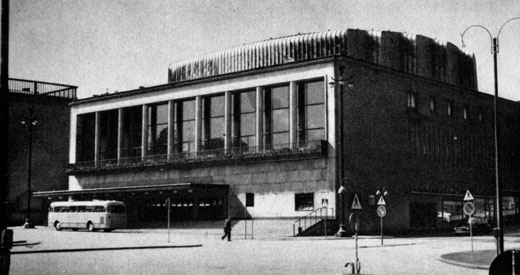 Гётеборг. Концертный зал. Архит. Н. Эриксон, 1935. Общий вид