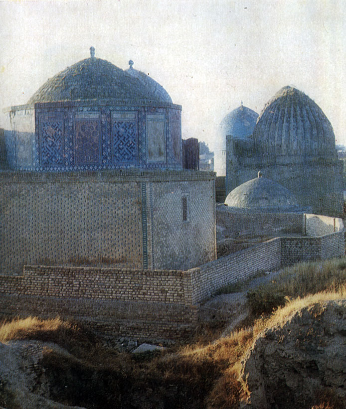 Mausoleums of the 'central group' of buildings. In the foreground - Unnamed-1