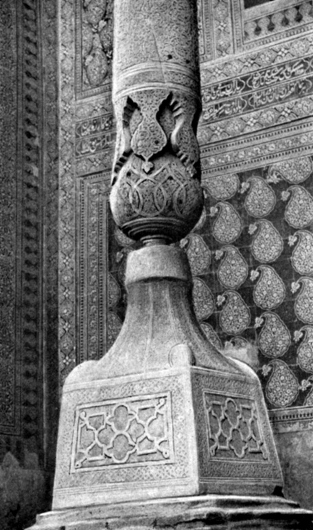 Дворец Таш-хаули. Фрагмент айвана араханы